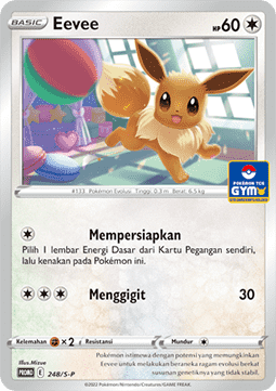 Eevee (S-P/ID 248) Sword & Shield Indonesian Promos ID