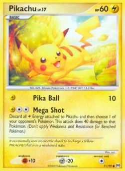 Pikachu Lv.17 (Holo)
