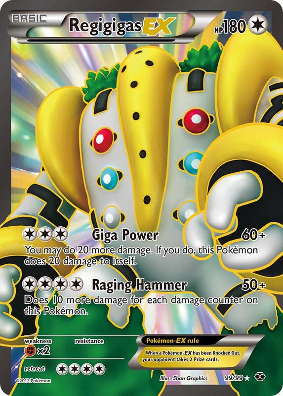 Regigigas EX (99 Full Art)