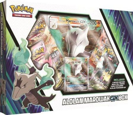 Alolan Marowak GX Box Pokemon card from SM - Unbroken Bonds