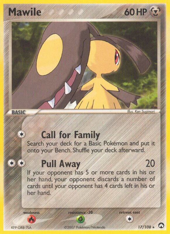 Mawile Pokemon card from Power Keepers