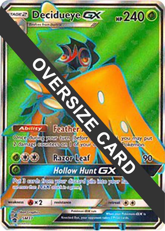 Decidueye GX - SM37 (SM Black Star Promo) Pokemon card from Jumbo Cards