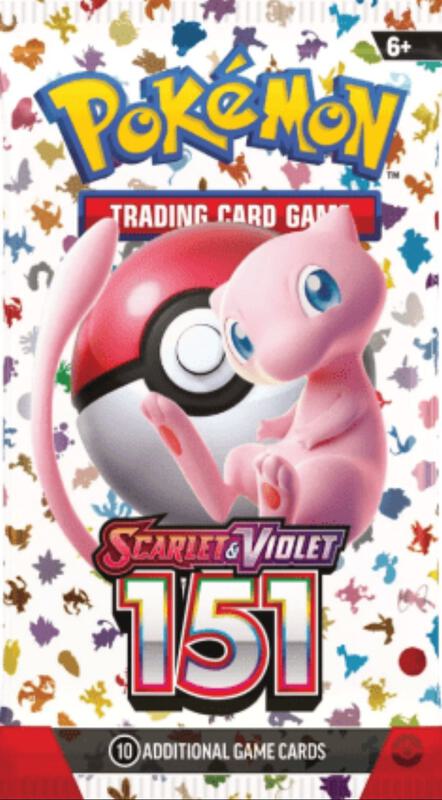151 Booster Pack Pokemon card from SV: Scarlet & Violet 151