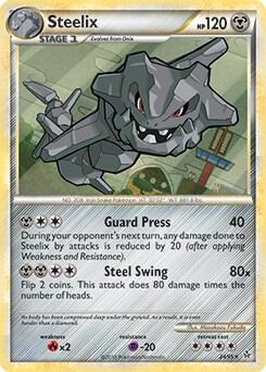 Steelix Pokemon card from Deck Exclusives