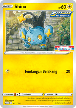 Shinx (S-P/ID 071) Sword & Shield Indonesian Promos ID