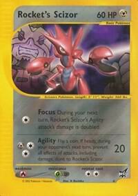 Rocket's Scizor - 4 Pokemon card from Best of Promos