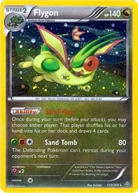Flygon Pokemon card from Blister Exclusives