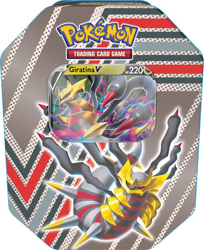 Hidden Potential Tin [Giratina V] (International Version) Pokemon card from TCG: Tempest