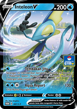 Inteleon V (S-P/ID 007) Sword & Shield Indonesian Promos ID
