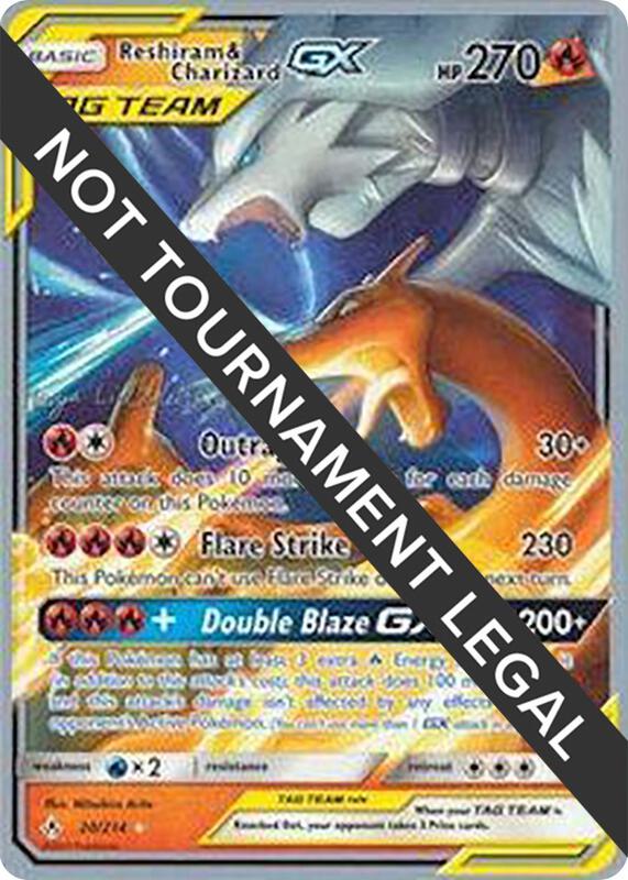 Reshiram & Charizard GX - 2019 (Kaya Lichtleitner) Pokemon card from World Championship Decks