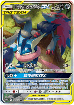 Greninja & Zoroark GX