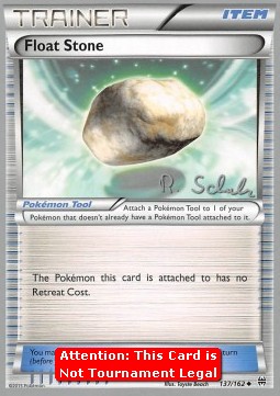 Float Stone Pokemon card from BREAKthrough