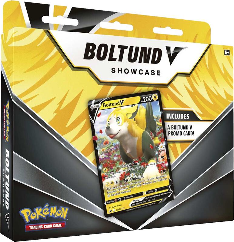 Boltund V Showcase Pokemon card from TCG: Tempest