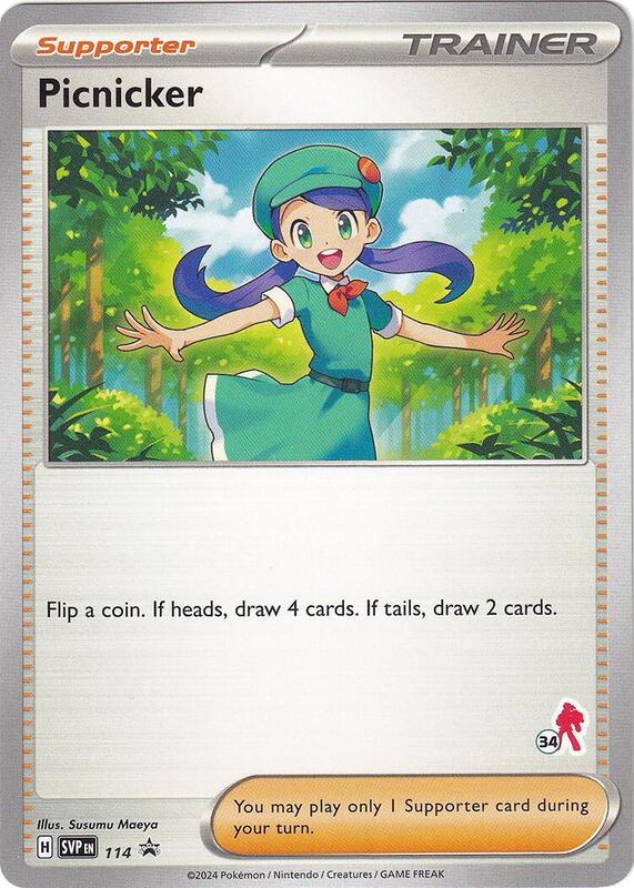 Picnicker - Armarouge 34 Pokemon card from Battle Academy 2024