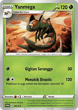 Yanmega (S-P/ID 152) Sword & Shield Indonesian Promos ID
