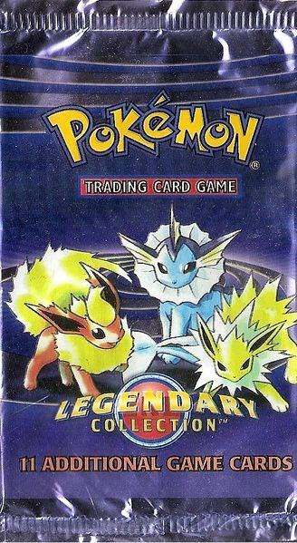 Legendary Collection Booster Pack Pokemon card from Legendary Collection