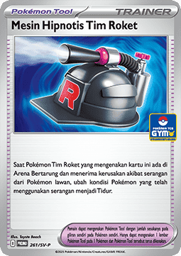 Team Rocket's Hypnotizer (SV-P/ID 261) Scarlet & Violet Indonesian Promos ID