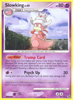 Slowking Lv.41 Pokemon card from Great Encounters