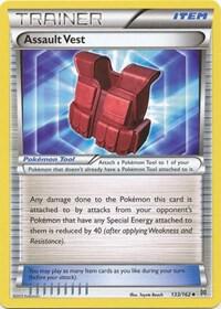 Assault Vest Pokemon card from XY - BREAKthrough