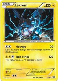 Zekrom - BW24 Pokemon card from Black and White Promos