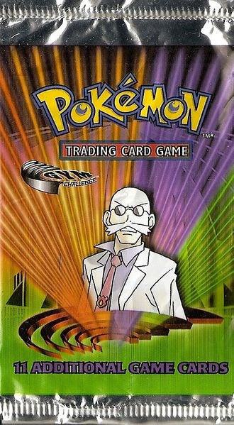 Gym Challenge Booster Pack [Unlimited Edition] Pokemon card from Gym Challenge