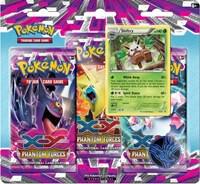 Phantom Forces 3 Pack Blister [Shiftry] Pokemon card from XY - Phantom Forces
