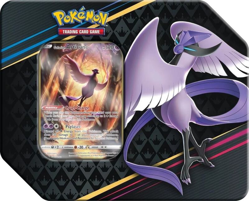 Crown Zenith Tin [Galarian Articuno] Pokemon card from Crown Zenith