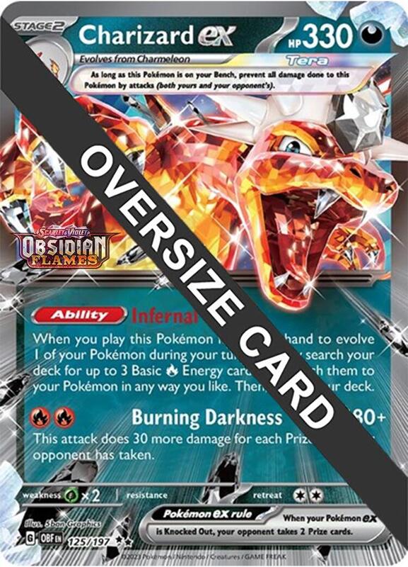 Charizard ex Pokemon card from Jumbo Cards