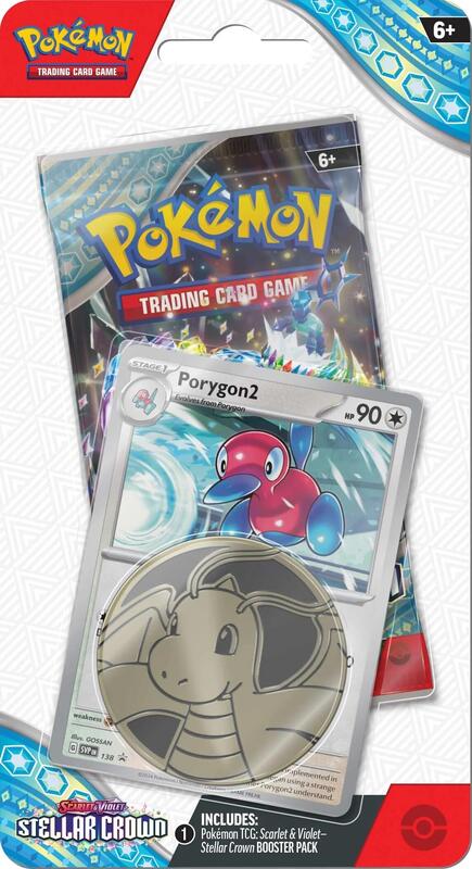 Stellar Crown Single Pack Blister [Porygon2] Pokemon card from SV07: Stellar Crown