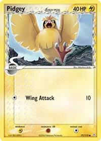 Pidgey (Delta Species) Pokemon card from Holon Phantoms