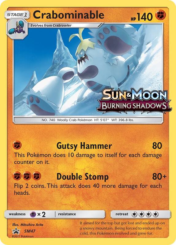Crabominable - SM47 (Prerelease) Pokemon card from SM Promos