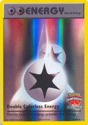 Double Colorless Energy Pokemon card from League & Championship Cards
