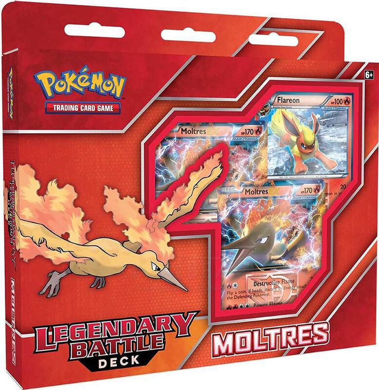 Legendary Battle Decks [Moltres] Pokemon card from XY - Steam Siege