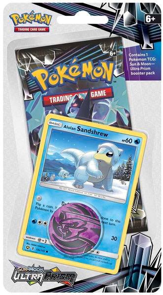 Ultra Prism Single Pack Blister [Alolan Sandshrew] Pokemon card from SM - Ultra Prism