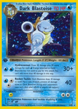 Dark Blastoise (Holo)