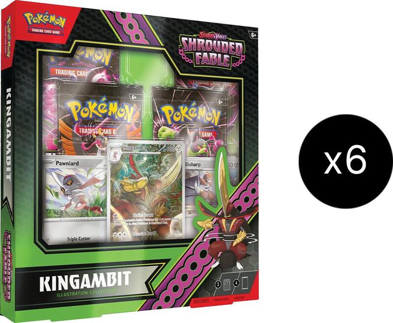 Kingambit Illustration Collection Case Pokemon card from SV: Shrouded Fable