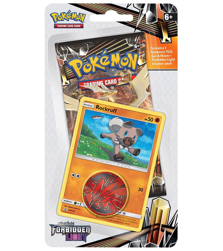 Forbidden Light Single Pack Blister [Rockruff] Pokemon card from SM - Forbidden Light