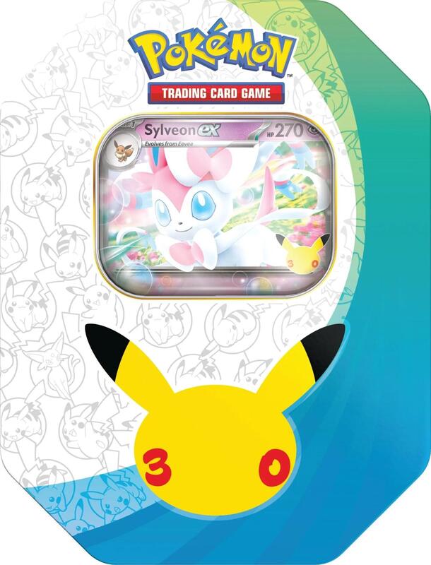 30th Celebration ex Tin [Sylveon ex] (International Version)