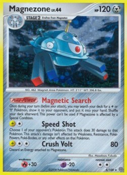 Magnezone Lv.44 Pokemon card from Stormfront