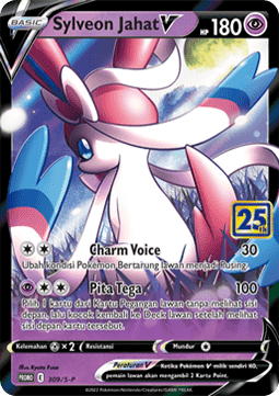 Dark Sylveon V (S-P/ID 309) Sword & Shield Indonesian Promos ID