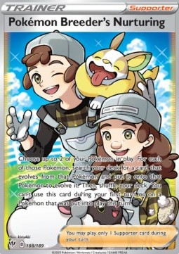 Pokemon Breeder's Nurturing (Holo)