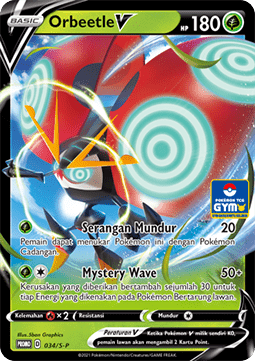 Orbeetle V (S-P/ID 034) Sword & Shield Indonesian Promos ID