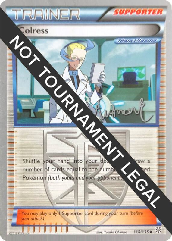 Colress - 2014 (Andrew Estrada) Pokemon card from World Championship Decks