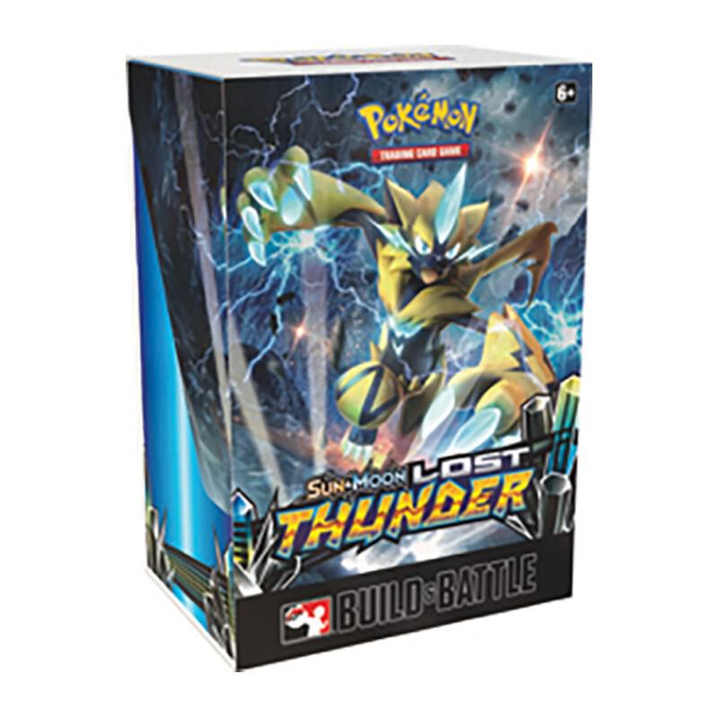 Lost Thunder Build & Battle Box Pokemon card from SM - Lost Thunder