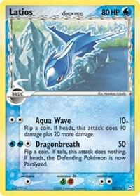 Latios (Delta Species) Pokemon card from Holon Phantoms