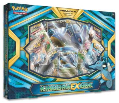 Kingdra EX Box Pokemon card from SM Base Set