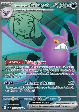 Team Rocket's Crobat ex