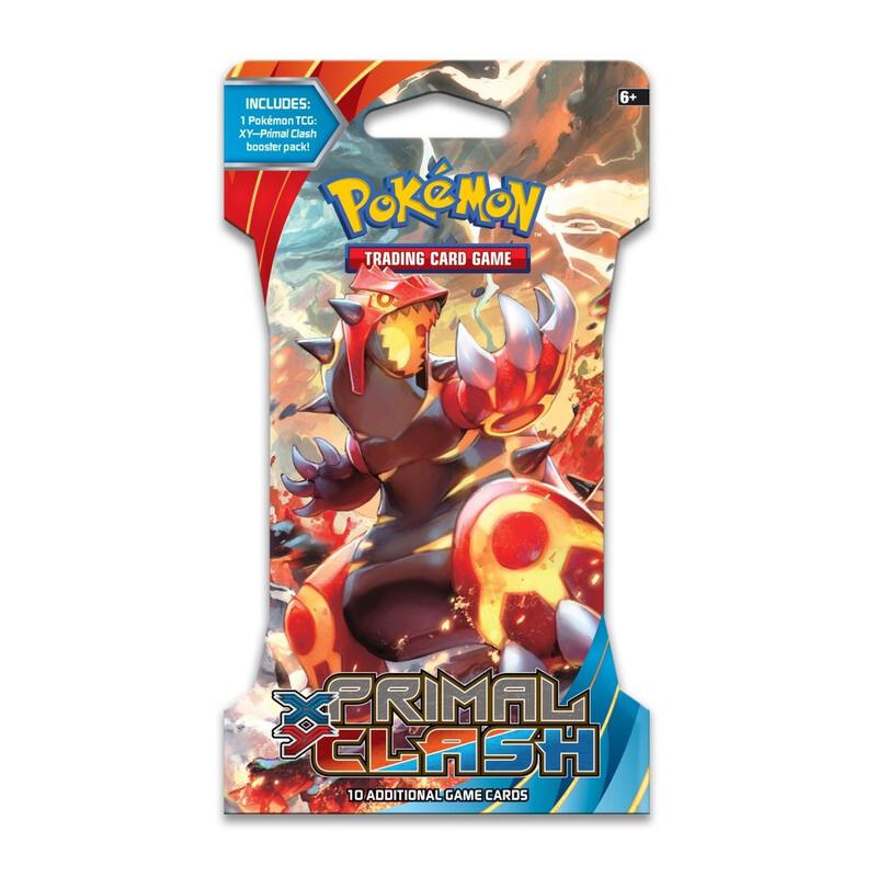 XY - Primal Clash Sleeved Booster Pack Pokemon card from XY - Primal Clash