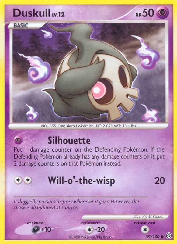 Duskull (59) Pokemon card from Stormfront