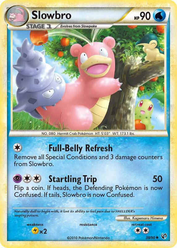 Slowbro Pokemon card from Undaunted